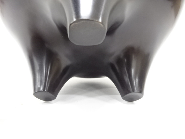  未使用品　風炉師　金谷浄雲　釜師　伊藤宝斎造　唐銅　朝鮮風炉